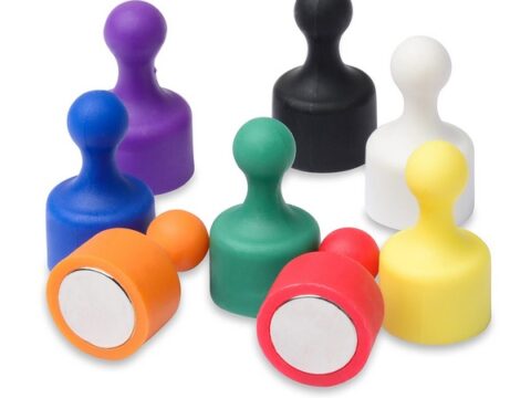 pini magnetici colorati diametru 12 mm